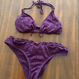 Purple Target bathing suite